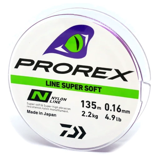 Леска Daiwa Prorex NM Line Super Soft 0.16mm 2.2kg 135m (12820-016)