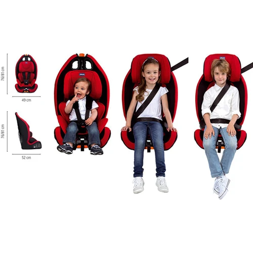 Автокресло Chicco Gro-Up 1/2/3 (9-36кг) Black (79583.95): Группа 1/2/3