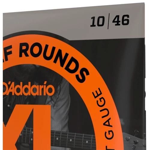 Струна для гітар Комплект струн D'addario EHR310 XL Half Rounds Regular Light (10-46): Призначення Для электрогитары