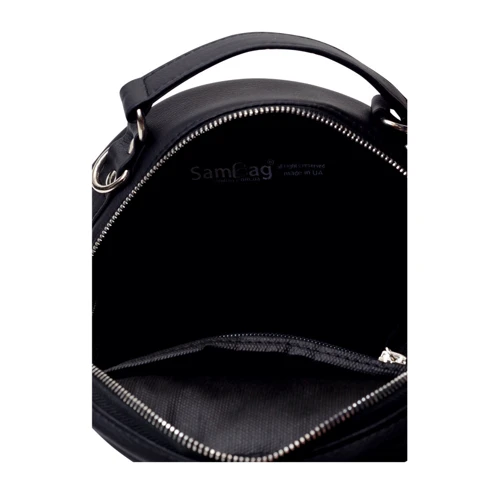 Жіноча сумка через плече Sambag Bale чорна (52200001): Фактура Гладкая, Матовая