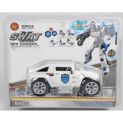 Робот-трансформер KY Полицейская машина (KY80307L-5)