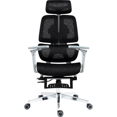 Кресло GT Racer B-2450 White/Black: Регулировки Высота спинки, Глубина сиденья, Высота сиденья, Угол наклона спинки, Высота подлокотников
