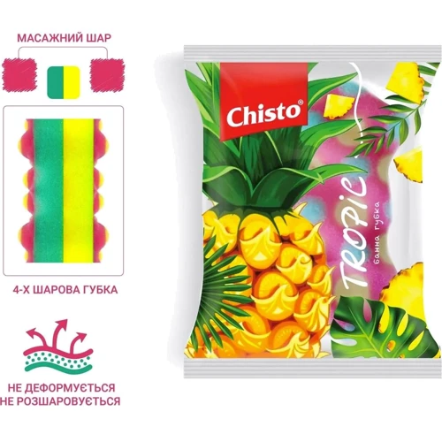 Chisto Губка банная Tropic: Производитель Chisto