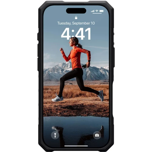 Чохол для iPhone Urban Armor Gear UAG Plasma Ice (114477114343) for iPhone 16 Pro: Матеріали поликарбонат и полиуретан