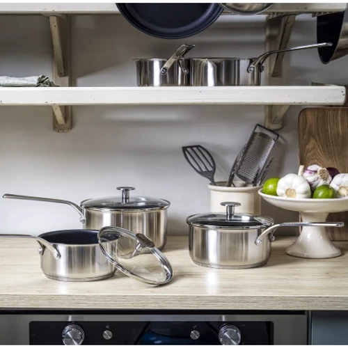 Набір ковшів KitchenAid SSS 16/18/20 см 1.5/2.1/3.1 л (CC005740-001): Кількість предметів в наборі 6