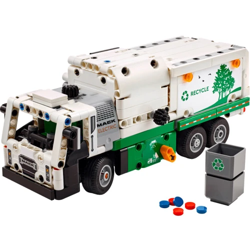 Конструктор LEGO Technic Мусоровоз Mack® LR Electric (42167): Количество деталей, шт. 503