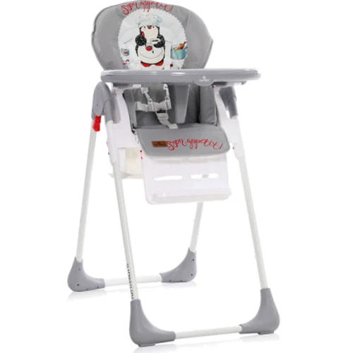 Стульчик для кормления Lorelli TUTTI FRUTTI (grey penguin)