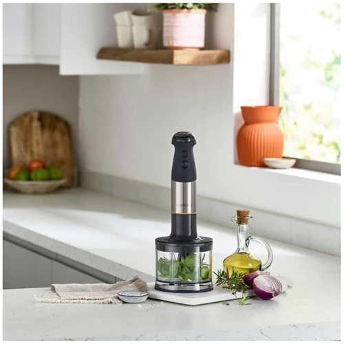 Блендер Kenwood Triblade XL+ HBM60.307GY: Материал чаши пластик
