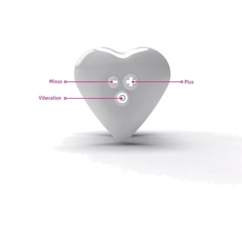 Вибратор Mystim Heart´s Desire White