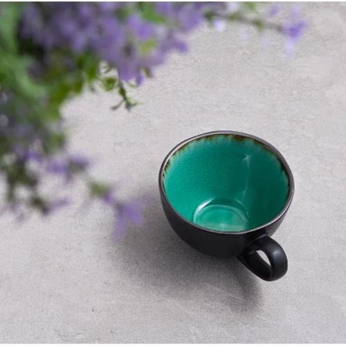 Набор чашек с блюдцами N'B Green lagoon для кофе 8 пр. 100 мл (JM2221/JM2226): Количество 8 предметов