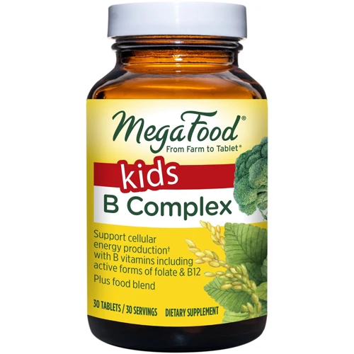 MegaFood Kid's B Complex 30 Tabs Витамин В комплекс для детей