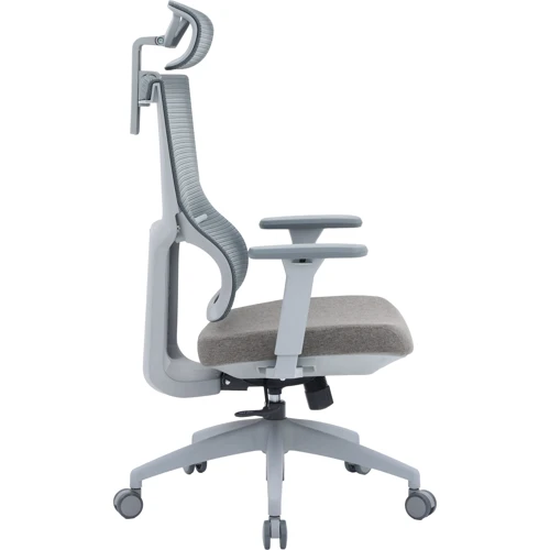 Кресло офисное OfficePro Elegant (OC600-G-DG-DG): Регулировки Угол наклона сиденья, Угол наклона спинки, Высота сиденья, Высота подлокотников, Высота подголовника