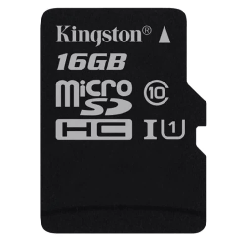 Карта памяти Kingston 16GB microSDHC Class 10 UHS-I U1 + adapter (SDCS/16GB): Тип карты microSDHC