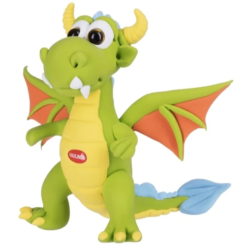 Масса для лепки Paulinda Super Dough Cool Dragon Дракон зеленый (PL-081378-13): Производитель PAULINDA