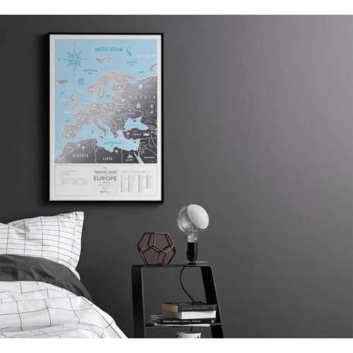 Скретч-карта Европи Travel Map Silver Europe (Eng) фото 12