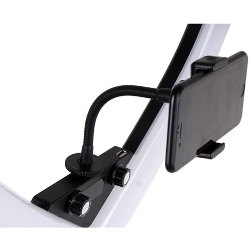 Кільцева лампа Black Heart, d-18, 48 см Чорний