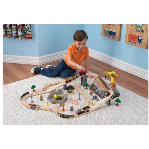 Залізниця KidKraft Bucket Top Construction Train Set (17805): Вік від 3 років