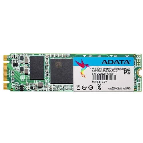 ADATA Premier SP550 M.2 240 GB (ASP550NS38-240GM-C): Тип накопителя внутренний