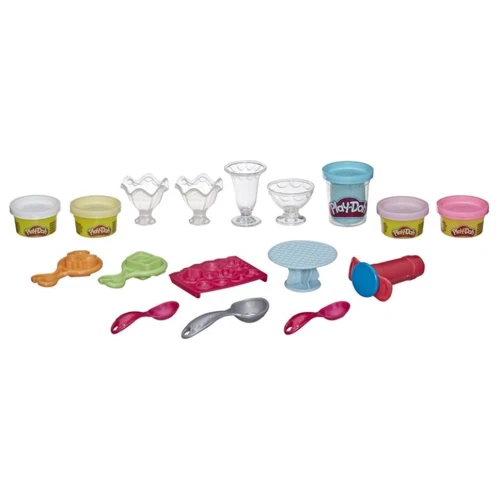 Ігровий набір маси для ліплення Hasbro Play-Doh Кухонні приналежності (E7253_E7275 PD SCOOPS N SUNDAES SET): Виробник Hasbro