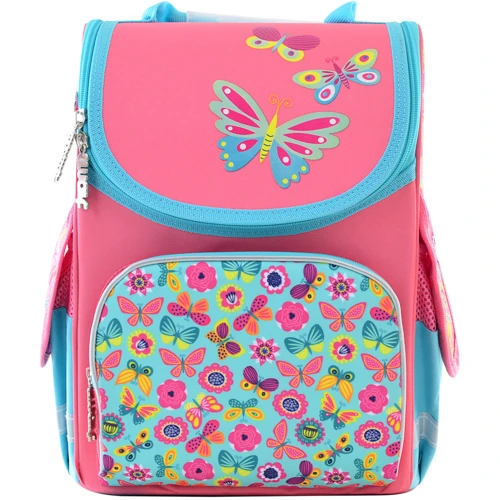 Рюкзак школьный каркасный Smart PG-11 Butterfly pink (554454)