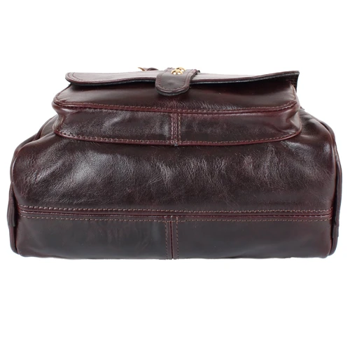 Женский рюкзак Laskara бордовый (LK-DM229-dark-bordeaux): Фактура Гладкая, Матовая