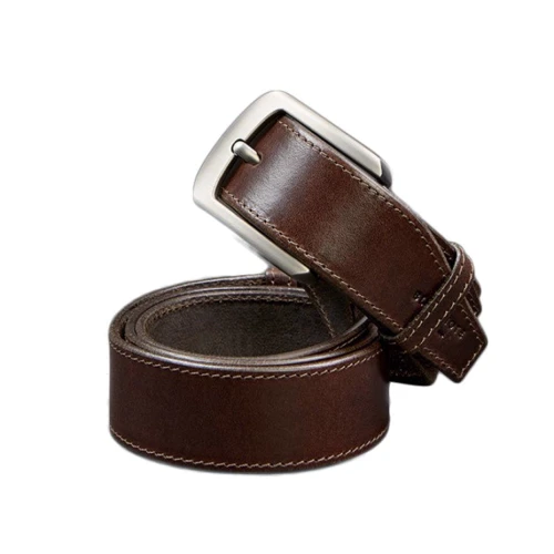 Чоловічий ремінь BlankNote коричневий (BN-BELT-8-brown)