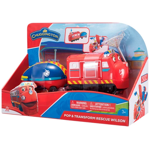Паровозик Вілсон з причепом Chuggington Грай та трансформуй (EU890201)