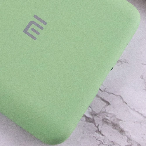 Аксессуар для смартфона Mobile Case Silicone Cover Mint for Xiaomi Redmi Note 10 Pro / 10 Pro Max: Цвет зеленый