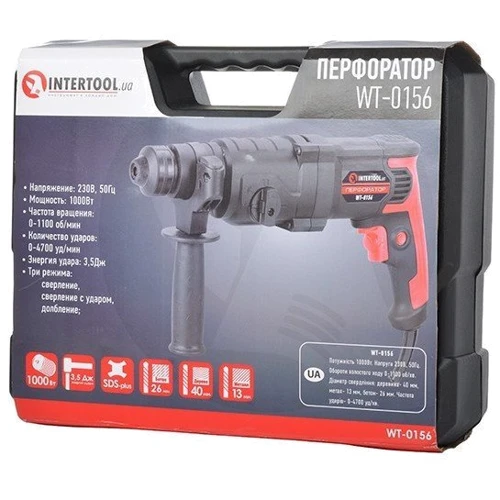Перфоратор Intertool WT-0156 фото 10