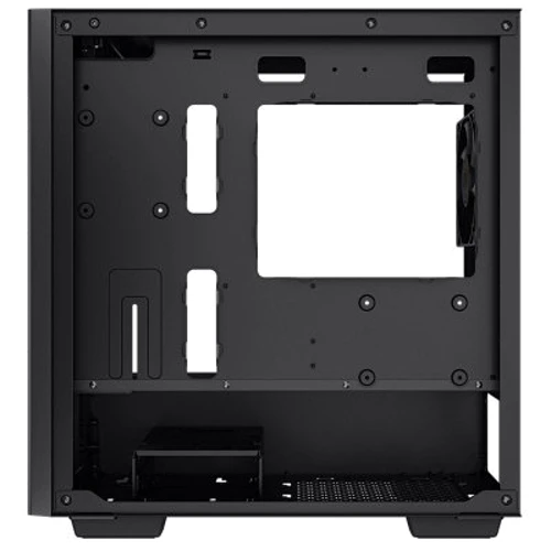 Корпус Deepcool Matrexx 40 Black (DP-MATX-MATREXX40): Материал передней панели пластик