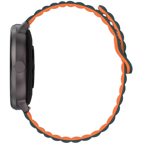 Смарт-часы Canyon Jacky SW-69 Green Orange: Материал корпуса Алюминиевый сплав + пластик