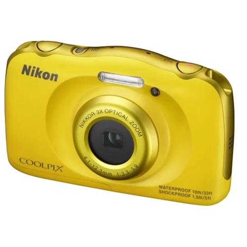 Nikon Coolpix S33 Yellow (UA): Диафрагма f/3,3–5,9