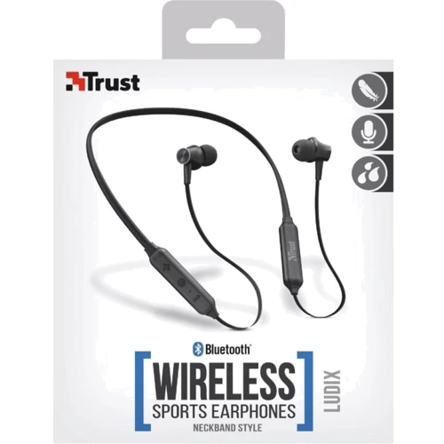 Наушники Trust Ludix Wireless Mic (23108): Чувствительность (дБ) 105