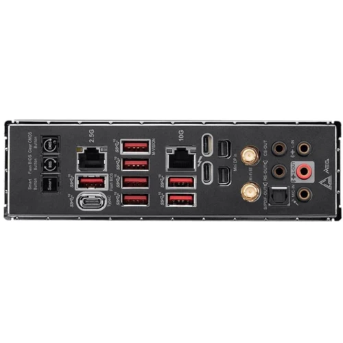 MSI MEG Z790 GODLIKE: Разъемы на задней панели USB 3.2 Gen 1, USB Type-C, Thunderbolt, Ethernet RJ-45