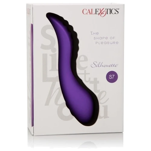 Интимный вибромассажер Silhouette S7, 16x3,25 см, пурпурный