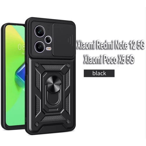Чехол для телефонов BeCover Military Black for Xiaomi Redmi Note 12 5G/Xiaomi Poco X5 5G (709124): Совместимость Xiaomi Redmi Note 12 5G / Poco X5 5G