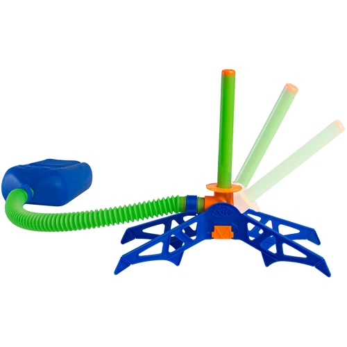 Іграшковий пускач із ракетами Zing ZOOM ROCKETZ (пускач 3 ракети) (ZB523)