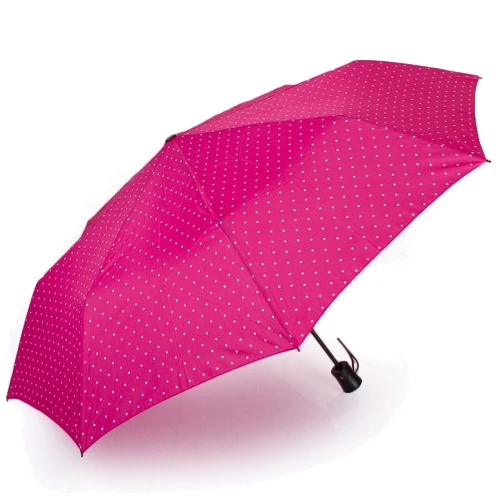 Зонт женский полуавтомат Happy Rain розовый (U42271-5): Тип ручки Прямая