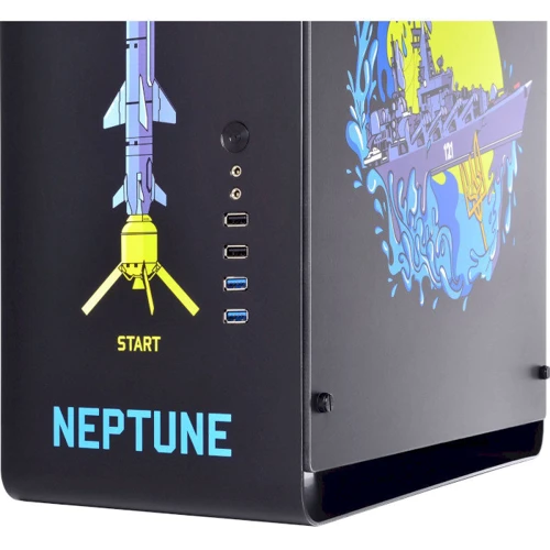 Корпус QUBE Hawk Black (QBX4A_WBNU3): Типорозмір Midi-Tower