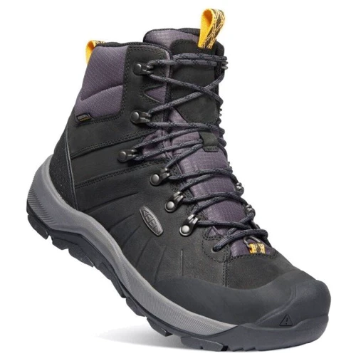 Ботинки KEEN Revel Iv Mid Polar M 1023618 45.5 черные натуральная кожа зимние фото 2