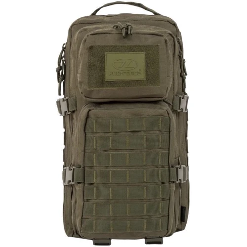 Рюкзак тактический Highlander Recon Backpack 28L Olive оливковый (TT167-OG): Фактура Матовая, Тканая, Гладкая