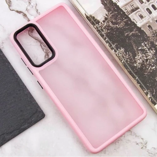 Чехол для телефонов Epik TPU+PC Lyon Frosted Case Pink for Motorola G24 / G04 / E14: Материал TPU (термополиуретан) и поликарбонат