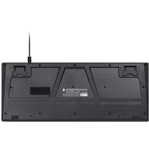 Клавиатура 2E KС 1030 Smart Card USB Black (2E-KC1030UB): Количество клавиш 104