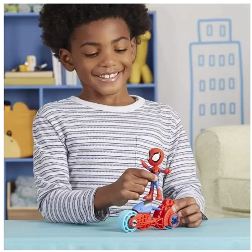 Транспортное средство Hasbro SPD Спайди и его удивительные друзья (F7459 SAF SPIDEY MOTORCYCLE) фото 3