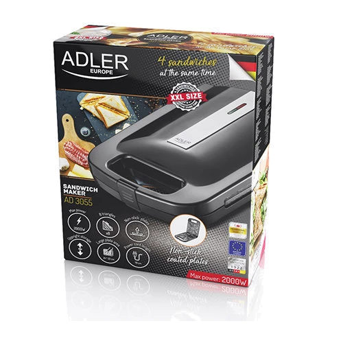 ADLER AD 3055: Материал корпуса нержавещая сталь/бакелит