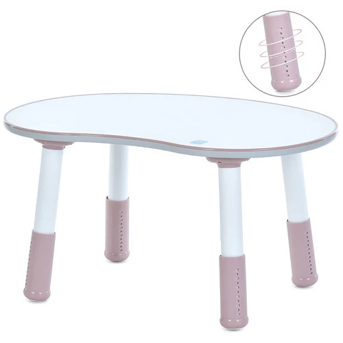 Детский столик со стулом Bambi розовый (M 6179-8)