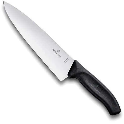 Кухонний ніж Victorinox SwissClassic Carving 20см чорний (6.8063.20)