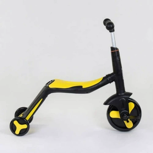 Самокат Best Scooter чорно-жовтий (JT 10993): Тип коліс литі