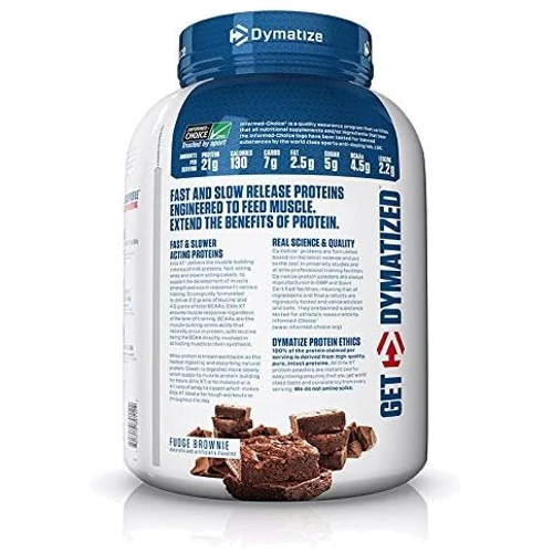 Протеин Dymatize Elite XT 1810 g /53 servings/ Fudge Brownie: Пол Унисекс