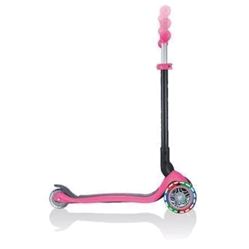 Самокат Globber серии Go up foldable plus розовый, колеса с подсветкой, 20/50кг, 1+ 3 колеса фото 7